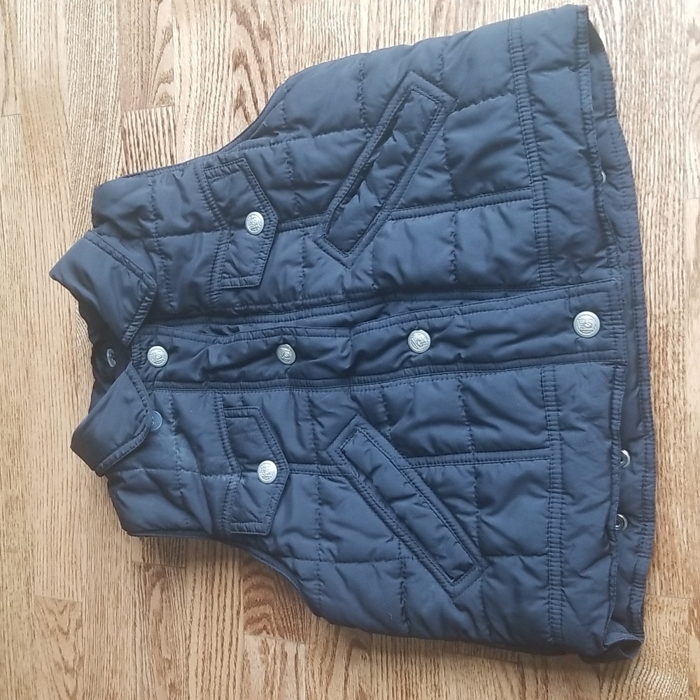 (S) Rothschild Girls's Faux Fur Collared Vest ❤ Snap Buttons ❤ Removable Collar - Picture 10 of 11